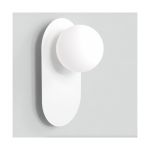 Emibig Mur et Plafonnier Viva Acier Blanc | Convient pour 1x G9 - Max 8W