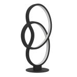 Eglo Lampe De Chevet Gianella Acier Noir 14.5W 1400lm - 830 Blanc Chaud