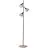 Brilliant Borne Extérieure Avia Métal Bois Noir | 380mm - Convient pour 3x E14