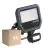 Lot 4x Ledvance Projecteur LED Aluminium Noir 17W 2200lm 100D - 830 Blanc Chaud | IP65 - Détecteur de Mouvement et de Lumière - Symétrique