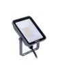 Philips Projecteur LED Ledinaire BVP164 Gris 20W 2200lm 110D - 830 Blanc Chaud | IP65 Symétrique