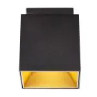 Nordlux Ethan Spot Aluminium Noir | Convient pour GU10
