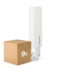 Lot 9x Philips CorePro PL-C LED 6.9W 770lm - 840 Blanc Froid | 2-Pins - Équivalent 18W