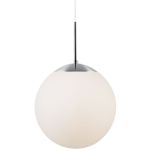 Nordlux Pendelarmatuur Cafe 30 Zilver - Glas | E27 Max 25W
