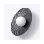 Emibig Wandlamp Vibez Staal Zwart | Geschikt voor 1x G9 - Max 8W