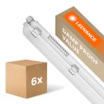 Voordeelpak 6x Ledvance LED Waterdichte Montagebalk Vochtbestendig Value 50W 6000lm - 840 Koel Wit | 150cm 