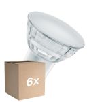 Voordeelpak 6x Osram LED Superstar Reflector Spot GU10 PAR16 4.1W 350lm 120D - 940 Koel Wit | Beste Kleurweergave - Dimbaar - Vervangt 32W