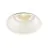 SLV Horn-O Spot Aluminium Whit Ronde | Zaagmaat 95mm - Geschikt voor 1x GU10 