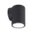 Ansell LED Wandlamp Reef Zwart 5W 425lm 90D - 830-840-860 CCT | IP65 - Omhoog or Omlaag - Buitenverlichting