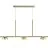 Nordlux Contina Pendelarmatuur Metaal 3-Spot Messing | Geschikt voor 3x G9