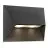 Nordlux Pontio Wandlamp Aluminium Zwart | IP54 - Geschikt voor 2x GU10