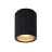Nordlux Kyklop Plafondlamp Aluminium en Glas Zwart | 86mm - IP54 - Geschikt voor GU10