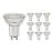 Voordeelpak 10x Noxion LEDspot PerfectColor GU10 3W 927 36D | Zeer Warm Wit - Dimbaar - Vervangt 35W
