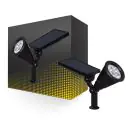 Bright Choice Prikspot Meillion ABS Zwart 2W 200lm - 840 Koel Wit 