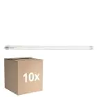 Voordeelpak 10x Sylvania ToLEDo Superia T8 LED Buis T8 (EM/Mains) Ultra Efficiency 22.2W 4100lm - 840 Koel Wit | 150cm - Vervangt 58W